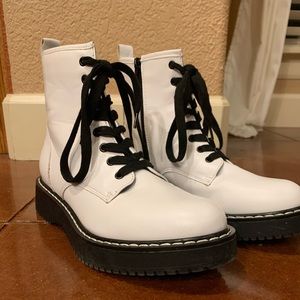 Brand New Madden Girl combat boots.